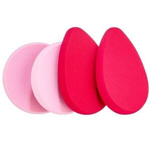 Sephora Blending Sponge Set - Red and Pink - 3 piece